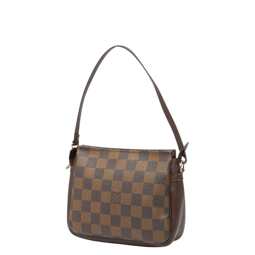 LOUIS VUITTON Authentic Brown Damier Leather Shoulder Bag - Picture 2 of 10